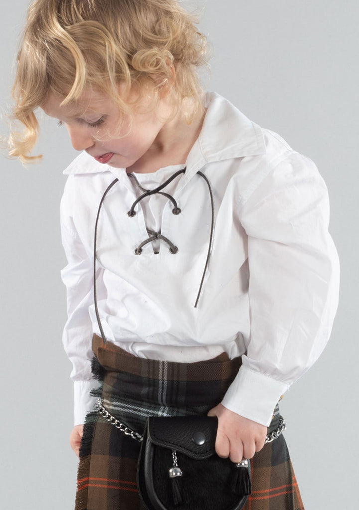 Kids Ghillie Shirt Clearance Scotland Kilt Co US