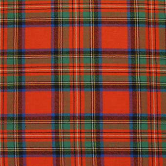 100% Wool Tartan Neck Tie - Royal Stewart Ancient