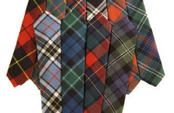 Tartan 100% Lochcarron Reiver Wool Ties - Made to Order