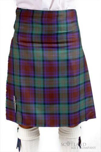 Men's 8 Yard Traditional Kilt - 10.5oz Lightweight Wool - Made to Order