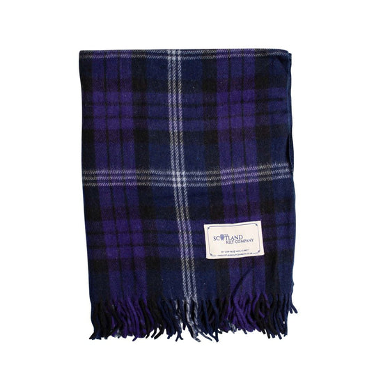 Wool Tartan Knee Blanket - 36'' x 59'' - Scottish Heritage