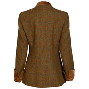 Women's Harris Tweed Jacket - Maggie - Brown Check