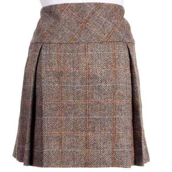 Women's Harris Tweed Kilt - Carrie Box Style - Hamish