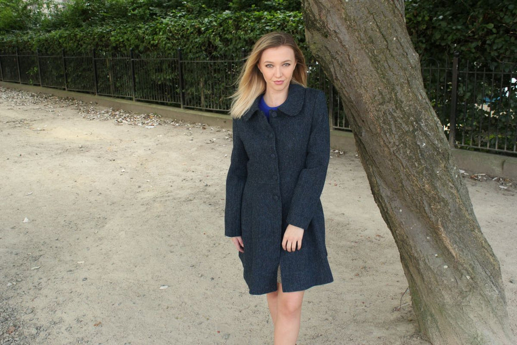 J crew bow cheap front coat