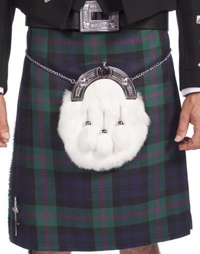 Men's 8 Yard Kilt - 16oz House of Edgar Heavyweight Wool Nevis Stain Resistant Tartan - Made To Order