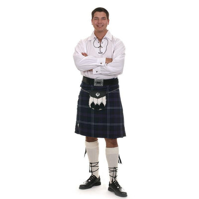 Casual 8 Yard Kilt Outfit - 10 Piece Package