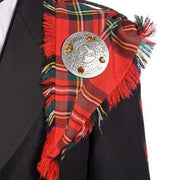 Men's Fringed Fly Plaid - 11oz Lochcarron Reiver Lightweight Wool - Made to Order