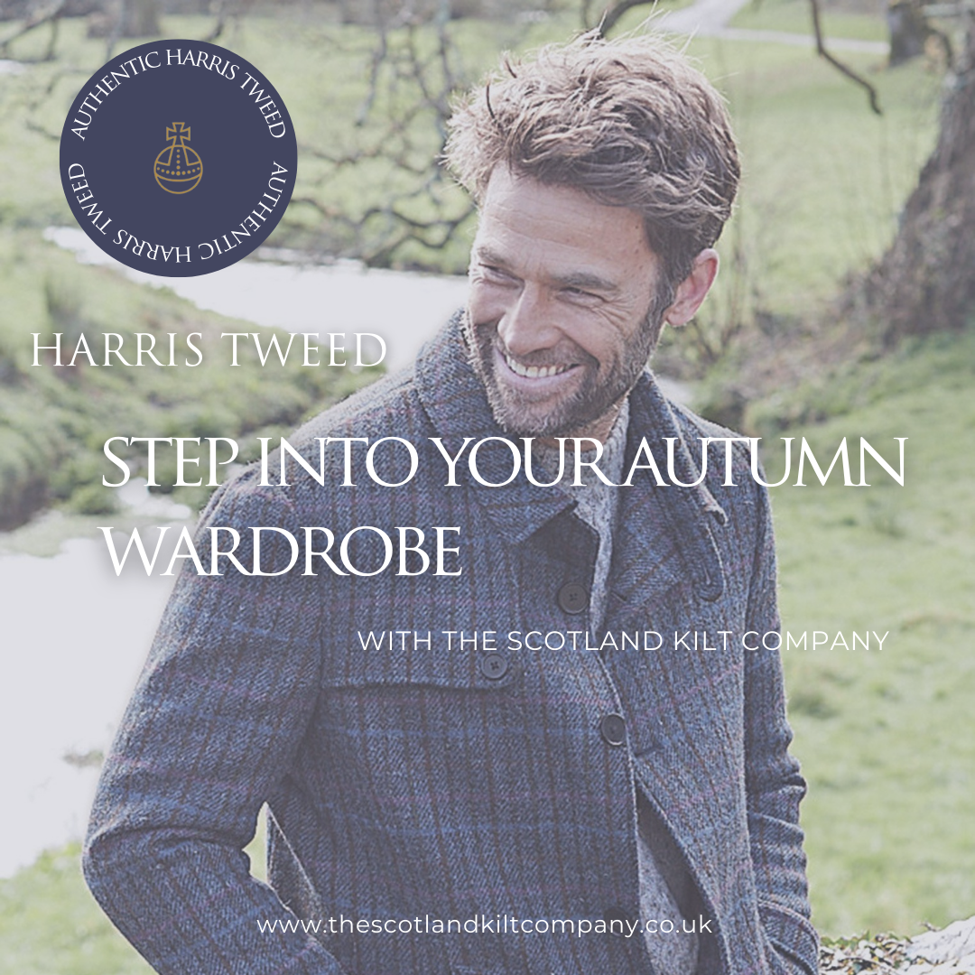 Step into Fall: Men's Harris Tweed Jackets