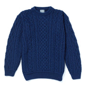 Men's Supersoft Merino Wool Celtic Crew Neck Jumper by Aran Mills - 3 Colours