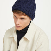 Men's Merino Wool Bobble Hat by Aran Mills - 4 Colours