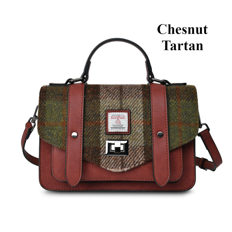 Islander® Medium Satchel with Harris Tweed® Scotland Kilt Co US
