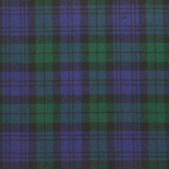 100% Wool Tartan Bow Tie - Campbell Modern