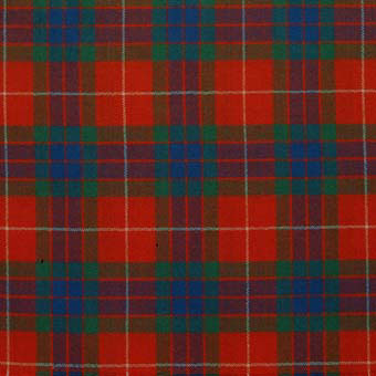 100% Wool Tartan Bow Tie - Fraser Red Ancient