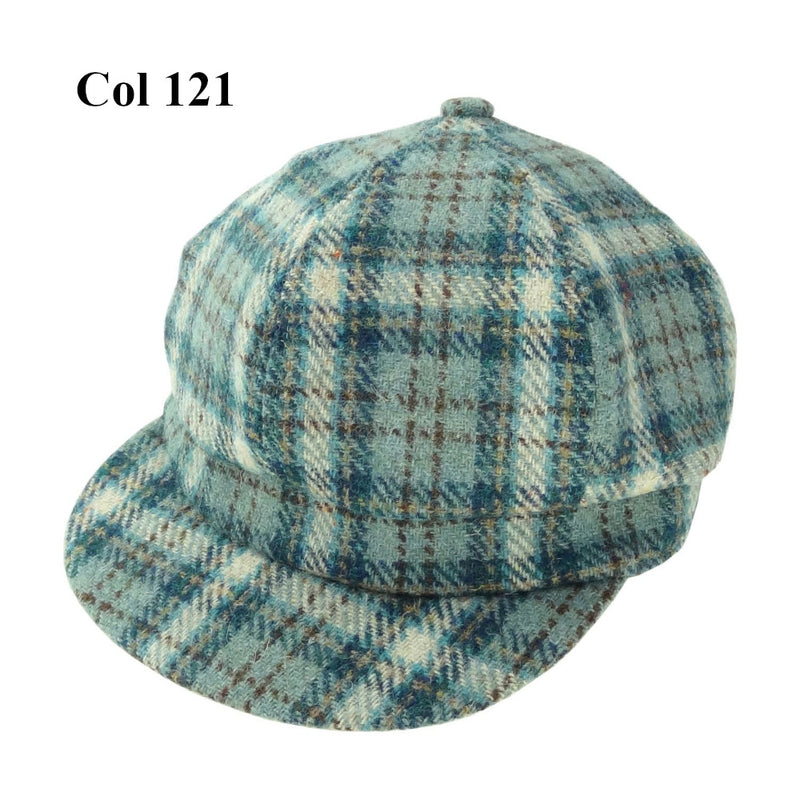 Ladies 100% Harris Tweed One Size Cap