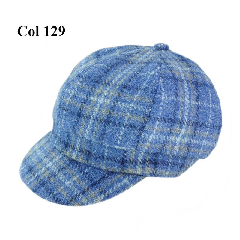 Ladies 100% Harris Tweed One Size Cap