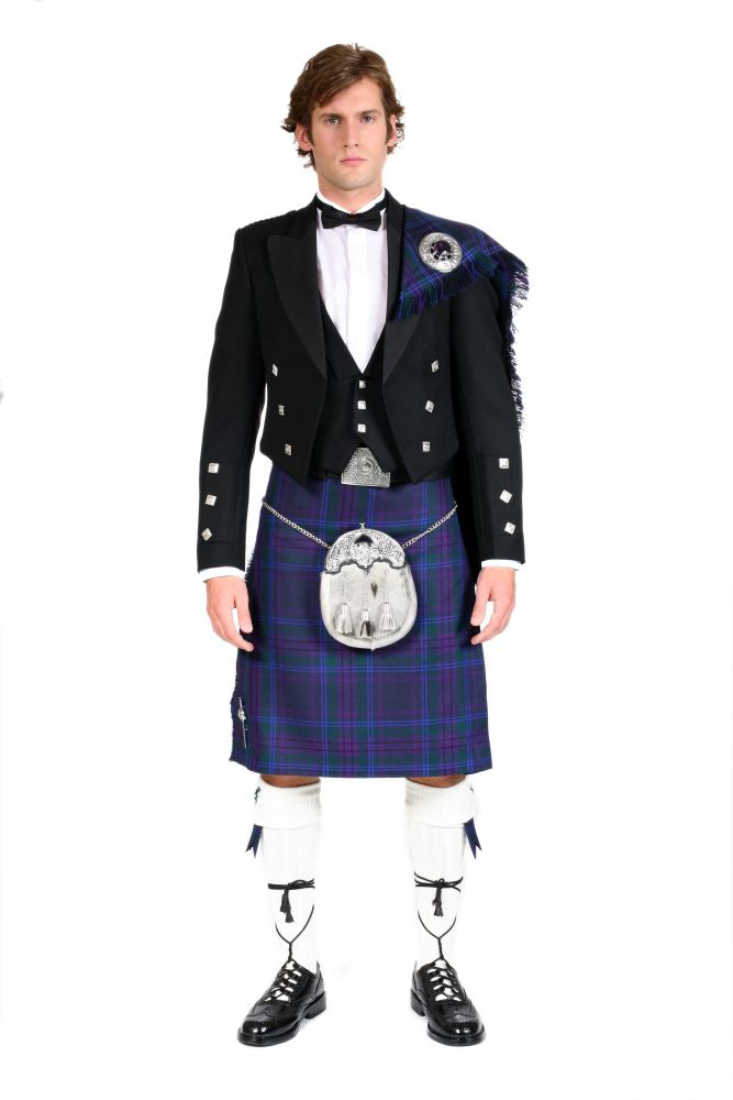 Luxury Prince Charlie Jacket Outfit with 8 Yard 16oz Lochcarron Strome