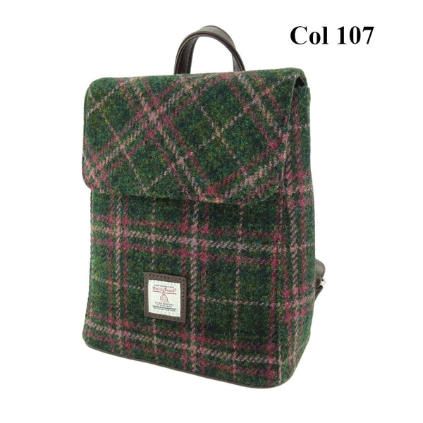 Harris Tweed Mini Backpack - Tummel | Scotland Kilt Co US