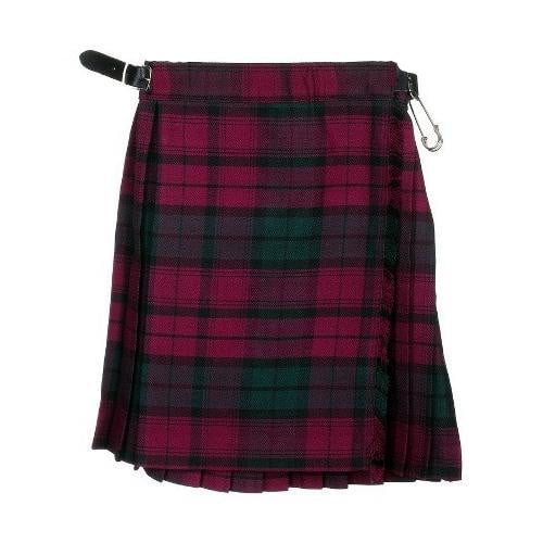 Girls Polyviscose Kilt, Lindsay