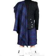 Luxury Prince Charlie Jacket Outfit with 8 Yard 16oz Lochcarron Strome Kilt