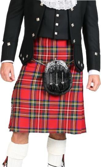 Men's 5 Yard Kilt - 13oz Lochcarron Braeriach Mediumweight Wool - Made to Order