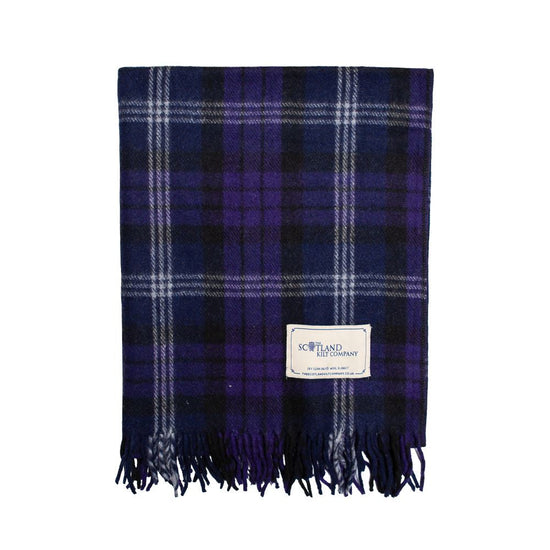 Wool Tartan Lap Blanket 29'' x 70'' - Scottish Heritage
