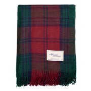 Wool Tartan Rug - Lindsay