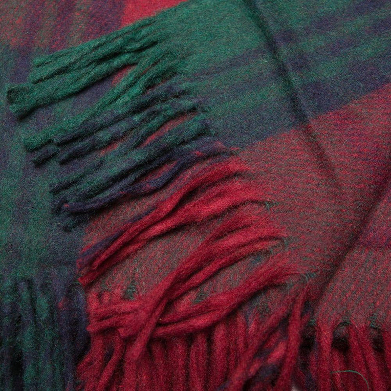 Wool Tartan Rug - Lindsay