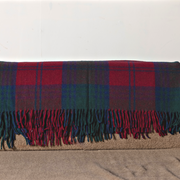 Wool Tartan Knee Blanket - 36'' x 59'' - Lindsay