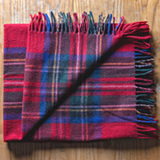Wool Tartan Knee Blanket - 36'' x 59'' - Royal Stewart