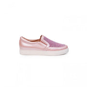 Women's Harris Tweed Trainers by Snow Paw - Pink