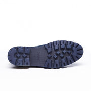 Women's Harris Tweed Brogues by Snow Paw - Navy