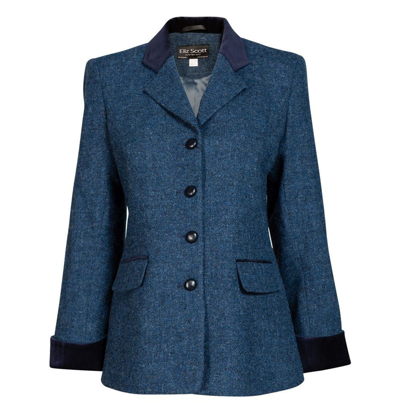 Blue Harris Tweed Jacket