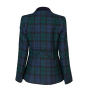 Women's Harris Tweed Jacket - Sandy - Black Watch