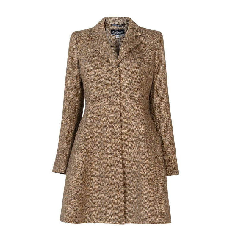 Women's Harris Tweed Coat - Zoe
