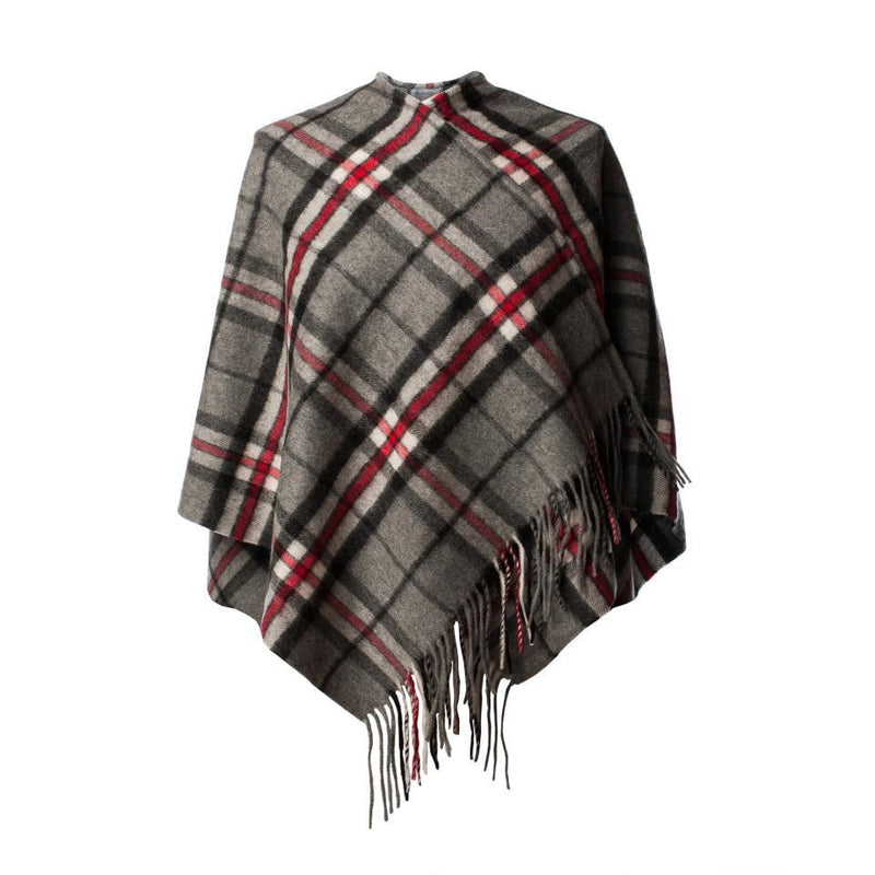 Women's Tartan Cashmere Mini Cape