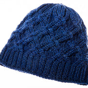 Men's Supersoft Merino Wool Cross Cable Hat by Aran Mills - 4 Colours