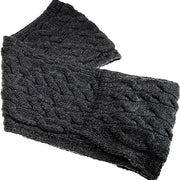Ladies Supersoft Merino Wool Scarf with Pockets by Aran Mills - 4 Colours