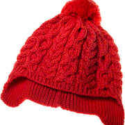 Childrens Supersoft Merino Wool Bobble Hat by Aran Mills - 4 Colours