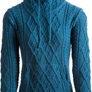 Women's Supersoft Merino Wool Collared Sweater by Aran Mills - 2 Colours