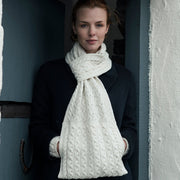 Women's Supersoft Merino Wool Wide Scarf with Pockets by Aran Mills - 4 Colours