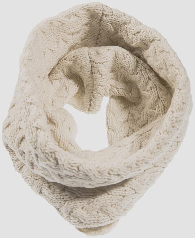 Women's Supersoft Merino Wool Full Circle Scarf by Aran Mills