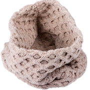 Men's Merino Wool Diamond Pattern Neckwarmer by Aran Mills - 3 Colours