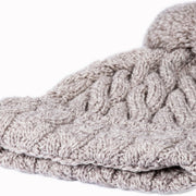 Women's Supersoft Merino Wool Hat with Bobble by Aran Mills - 5 Colours