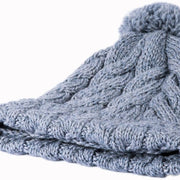 Women's Supersoft Merino Wool Hat with Bobble by Aran Mills - 5 Colours