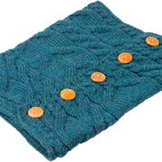 Ladies Supersoft Merino 5 Button Snood by Aran Mills - 5 Colours