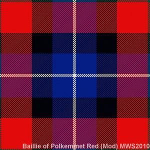 Baillie of Polkemmet Red Modern