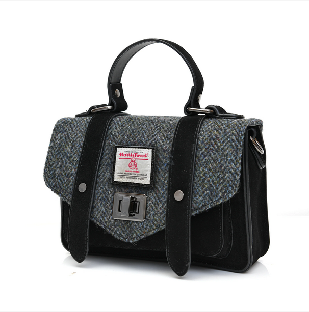 Islander® Mini Satchel with Harris Tweed® | Scotland Kilt Co US Islander® Mini Satchel with Harris Tweed® | Scotland Kilt Co US