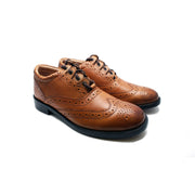 Luxury Ghillie Brogues - Tan