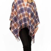 Women's Tartan Cashmere Mini Cape