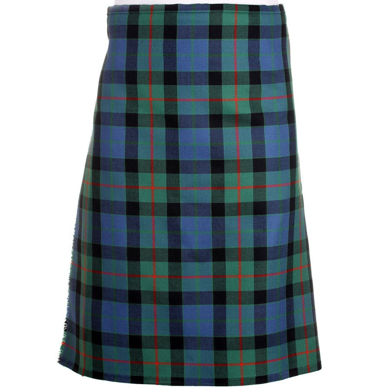 Clearance MTM Wool Kilt - 5 Yard - Gunn Ancient - Waist 34 Length 24